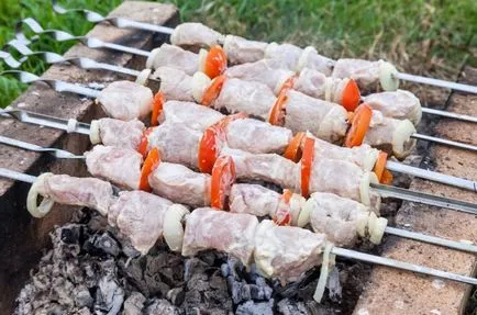8 Ways a pácolt húst egy shish kebab