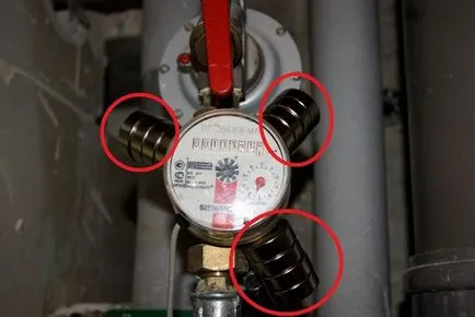 Vízóra antimagnetikus védelmet és protivomagnitnye modell (modell) Vízóra antimagnetikus védelmet és protivomagnitnye modell