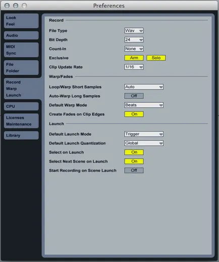 Ableton Live - egyszerű felvétel mix virrasztás kóma, dj, producer