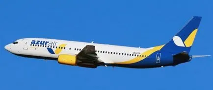 Airline azur levegő