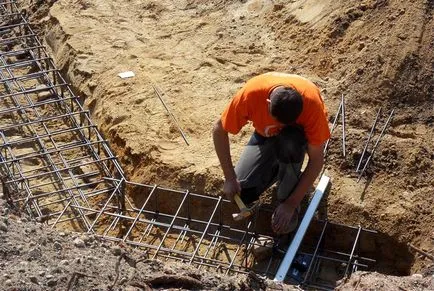 Megerősítése alapítvány megerősítése számítási, kirakást, kötődés (az alapot) Megerősítése alapítvány megerősítése számítás, anyagmozgató és kötelező