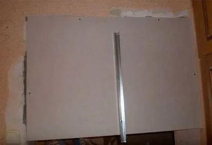 Arch készült gipszkarton kezükkel belülről, ajtó (arch) Arch készült gipszkarton kezüket Belső ajtó