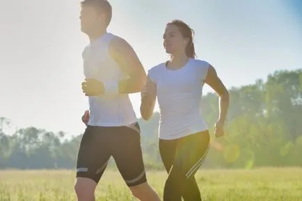 Futás reggel - délelőtt jog fogyni - a jó, a szabályokat, ellenjavallatok fotó (reggel) Futás reggel - délelőtt jog fogyni - a jó, a szabályokat, ellenjavallatok, fotók