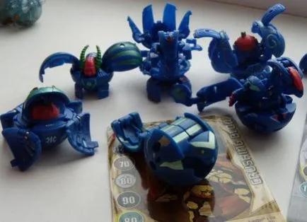 Bakugan játékok, bakugan