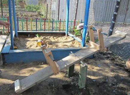 Rocker swing kezeddel