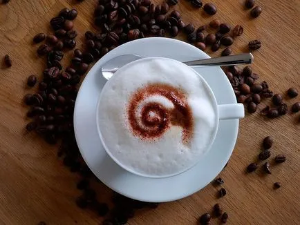 Mi más, mint a cappuccino latte mi ez, és hogyan kell főzni őket (különböző) Mi más, mint a cappuccino latte mi ez, és hogyan kell főzni őket