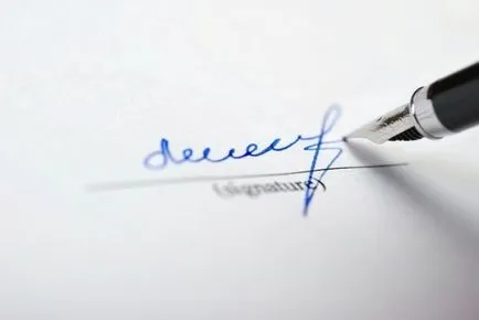 Hogy lehet felismerni az aláíró személy