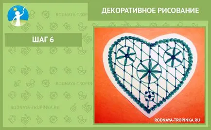 Díszítőfestés gyerekekkel csipke