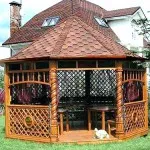 Fa pavilonban Telki 35 fénykép