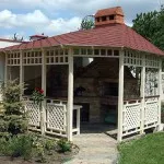 Fa pavilonban Telki 35 fénykép