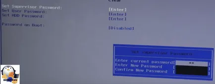 Tesszük BIOS jelszó visszaállítás beállítás Windows és Linux szerverek