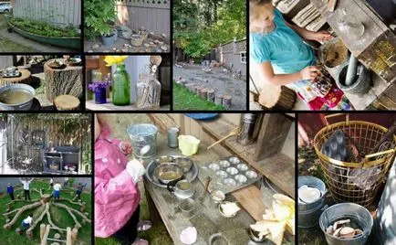 Játszótér saját kezűleg - hasznos tippeket kopilochku