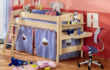 Gyereksarok egy stúdió apartman - ötletek képek (lakás) Gyereksarok egy stúdió apartman - ötletek, fotók