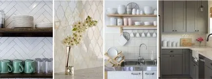 csempe design a konyhában visel kötényt és a padlóra (fotó) (a konyha fali csempe padlólapok kerámia padló kötény tervezés) csempe design a konyhában visel kötényt és a padlóra (fotó)