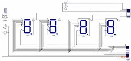 Elektronikus óra kezüket (saját) Elektronikus óra a saját kezével