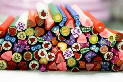 Fimo a köröm design - fotók és videó tanulságok
