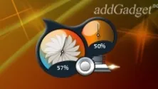 Gadget klasszikus fekete cpu