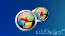 Gadget klasszikus fekete cpu