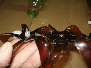 Szélkakas műanyag palackok (szélmalom), az összes házi (szélkakas) Szélkakas műanyag palackok (szélmalom), az összes házi
