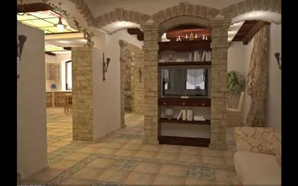 Fényképek Arches a lakásban (fotó) Fényképek Arches az apartmanban