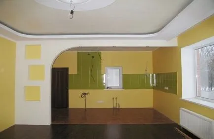 Az apartman képei ívek (ívek a lakásban) Fényképek Arches az apartmanban