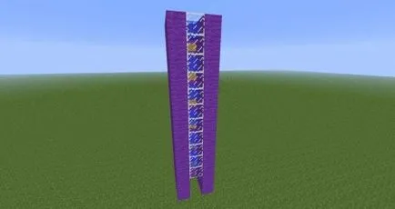 Útmutatók csinálni egy lift - egy egyszerű nyilatkozatot - Minecraft hun