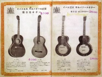 Ibanez gitár - népszerű eszközök hosszú története (eszközök) Ibanez gitár - népszerű eszközök hosszú története