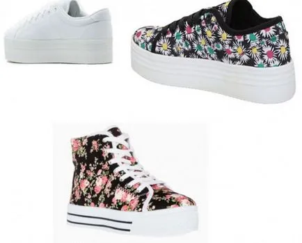 Style Guide, valamint, hogy mit kell viselni platform cipő, divat cipő