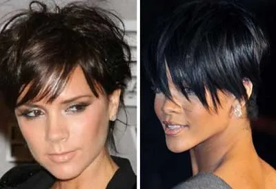 Osztályozott fringe elegáns akcentussal egy fél (kozmetikai) Fokozatos fringe elegáns kiemelő gyönyörű fele