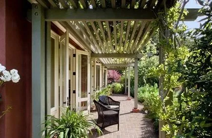 Ötletek, hogyan kell rendezni, és díszítse a teraszon