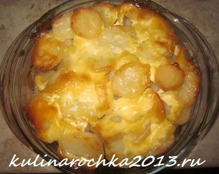 Liba krumpli a sütőben - főzni finom, szép és otthonos! (Goose burgonya sütő) Liba krumpli a sütőben - főzni finom, szép és otthonos!