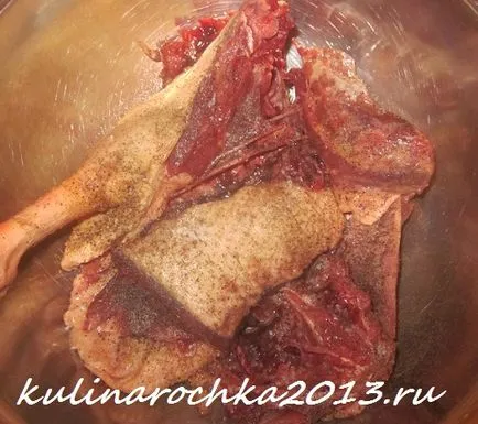 Liba krumpli a sütőben - főzni finom, szép és otthonos! (Goose burgonya a sütőben) Liba krumpli a sütőben - főzni finom, szép és otthonos!