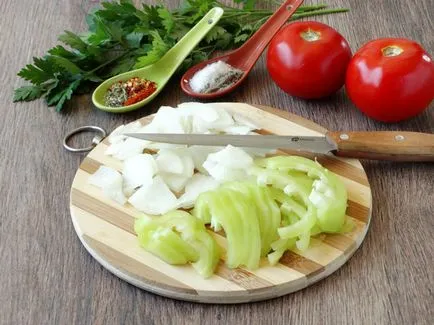 Padlizsán paradicsom paprika Padlizsán paradicsom paprika