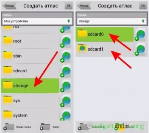 Térkép beágyazása GPS Navigator Navitel