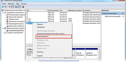 Hogyan formázza USB flash meghajtó