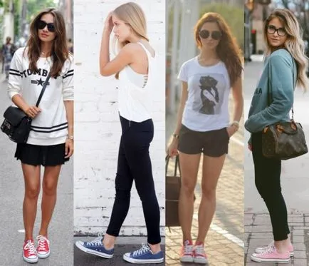 Hogyan és mit vegyek Converse - fotók, stílus, divat (átalakítás) Hogyan és mit vegyek Converse - fotók, stílus, divat