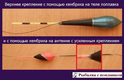 Hogyan erősít az úszó egy horgászzsinór