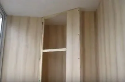 Hogyan készítsünk egy szép szekrény az erkélyre (loggia) kezeddel kalauz fotókkal (szép) Hogyan készítsünk egy szép szekrény az erkélyre (loggia) kezeddel útmutató fotókkal