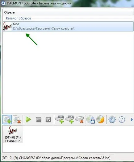 Hogyan szereljük, és hozzon létre egy lemezképet a Daemon Tools Lite