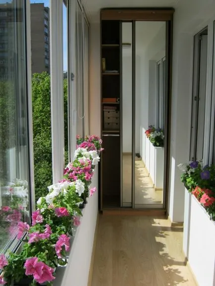 Hogyan készítsünk egy szép szekrény az erkélyre (loggia) kezeddel kalauz fotókkal (loggia) Hogyan készítsünk egy szép szekrény az erkélyre (loggia) kezeddel útmutató fotókkal