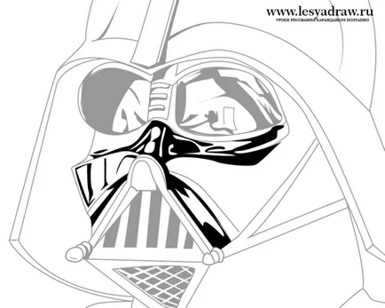 Hogyan kell felhívni Darth Vader ceruza szakaszban - a tanulságok levonása - hasznos artsphera