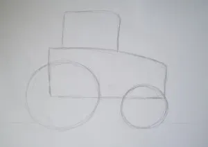 Hogyan kell felhívni a traktor, fokozatosan felhívni a ceruza, a baba (traktor) Hogyan kell felhívni a traktor, fokozatosan felhívni a ceruza, babám