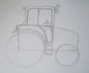 Hogyan kell felhívni a traktor, fokozatosan felhívni a ceruza, a baba (hogyan kell felhívni a ceruza traktor szakaszok) Hogyan kell felhívni a traktor, fokozatosan felhívni a ceruza, babám