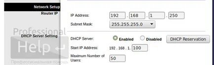 Hogyan kell beállítani egy fix IP címet, profhelp