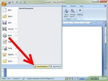 Hogyan kell beállítani a „auto save” a Microsoft Word 2007