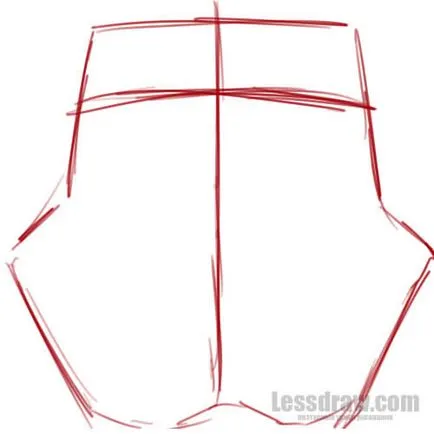 Hogyan kell felhívni stormovik star wars szakaszban lessdraw (döntetlen) Hogyan kell felhívni a rohamosztagos Star Wars szakaszosan lessdraw
