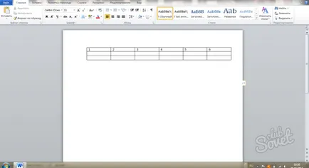 Hogyan lehet csatlakozni táblázatokat a Word (Word) Hogyan lehet csatlakozni egy táblázatot a Word