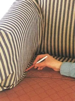 Hogyan kell frissíteni egy régi szék vagy kanapé - váltás vágja magát