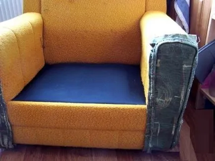 Hogyan kell frissíteni egy régi szék vagy kanapé - váltás vágja magát
