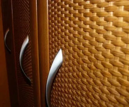 Hogyan lehet frissíteni a régi bútorok a konyhában a kezüket festmény, dekoráció, rattan, beillesztés,